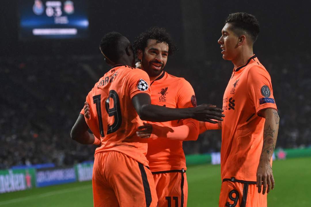 Mohamed Salah, Roberto Firmino and Sadio Mane have officially scored as many goals as Manchester United in the last year