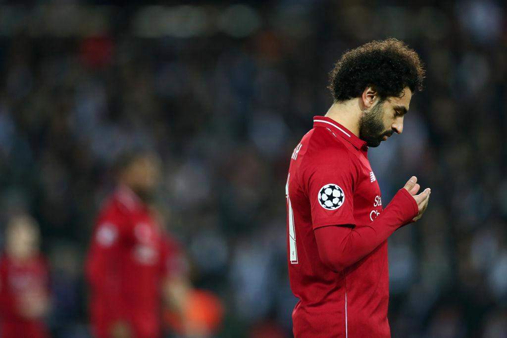 Mohamed Salah: Liverpool forward makes young fan cry by giving him his shirt after Napoli clash