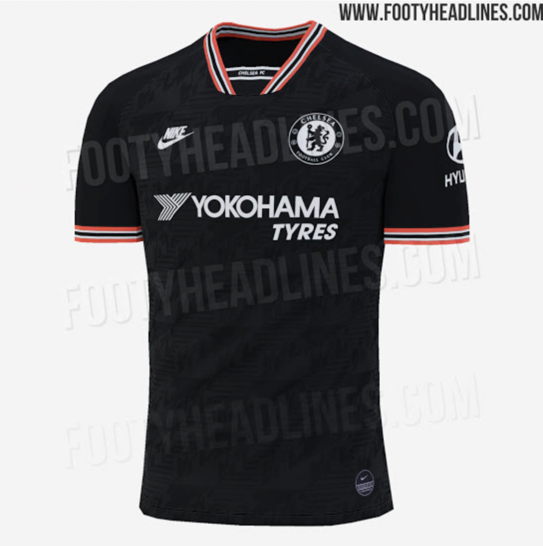 Chelsea 2019/20 kit: Leaked images shows third kit from Nike will be black