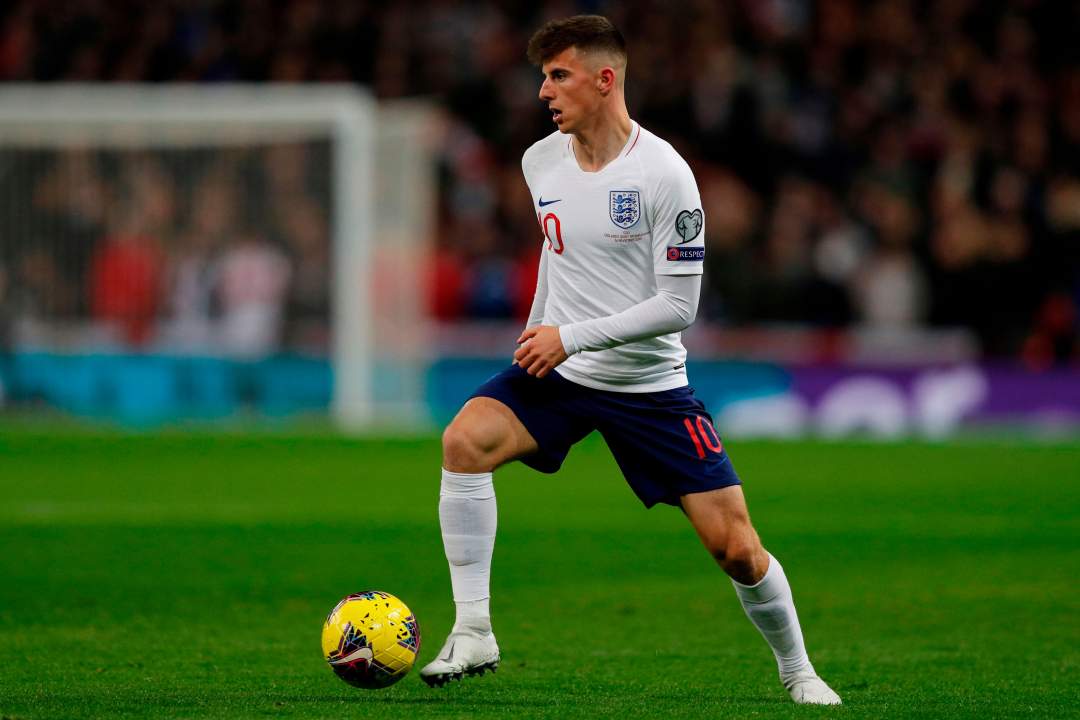 Mason Mount posts hilarious video of Chelsea teammate Tammy Abraham re-watching first England goal