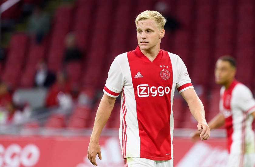 Donny van de Beek: Manchester United sign £40m Ajax midfielder
