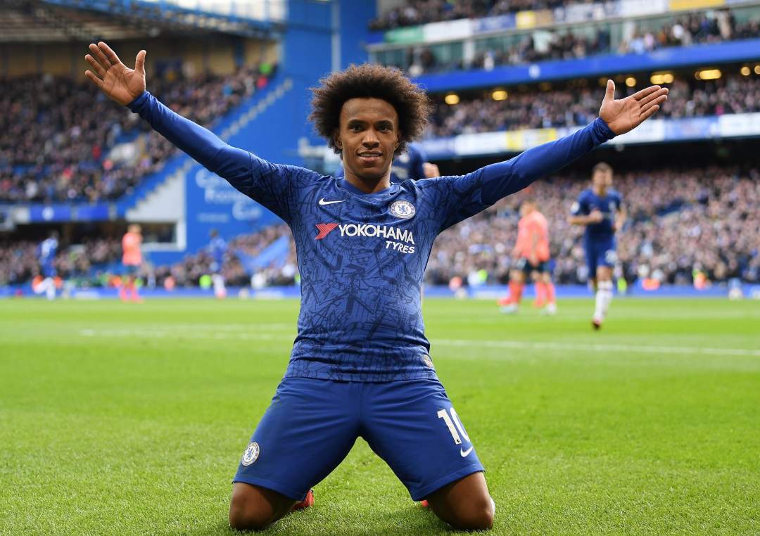 Willian promises to play on for Chelsea even if coronavirus crisis means his contract expires before the Premier League season ends