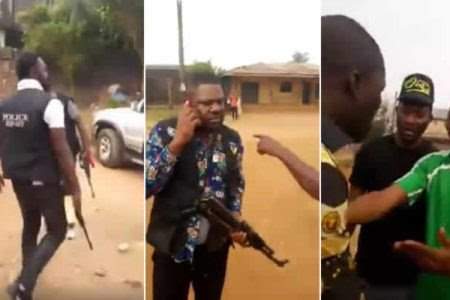 Angry Residents Resist Policemen From Carrying Out Arrest In Benin (Video)