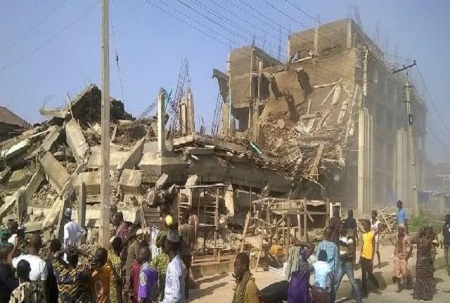 Scores Feared Dead As Building Collapses In Meiran, Lagos