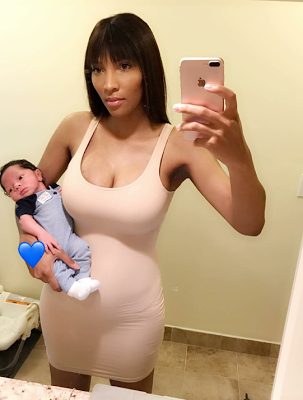 Runtown's Babymama Shares New Photo of Their Son