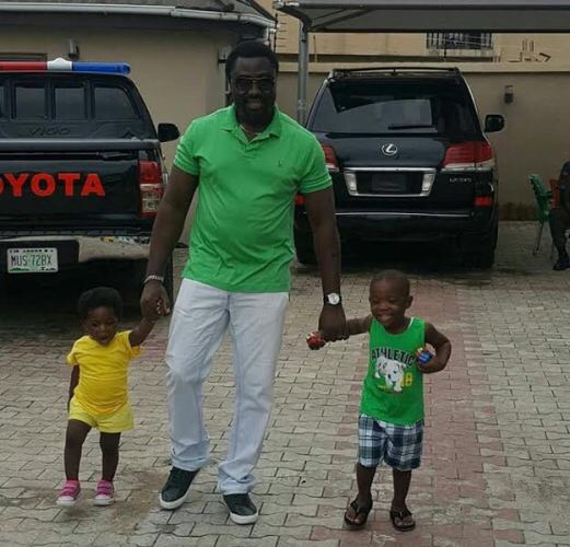 Mercy Johnson-Okojie With Her Husband & Their Kids Goof Around In New Photos