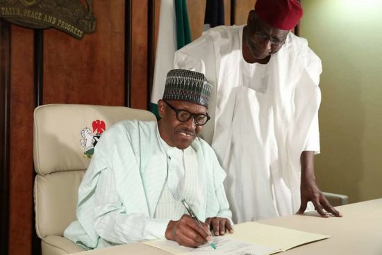 President Buhari Officially Resumes Duty