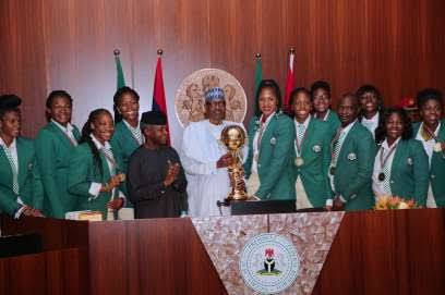 D'Tigress Players To Receive N1Million Each From The Federal Government