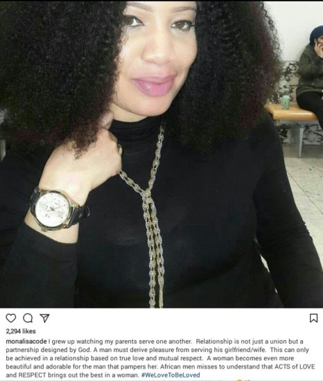 A Man Must Derive Pleasure In Serving His Woman - Actress, Monalisa Chinda-Coker