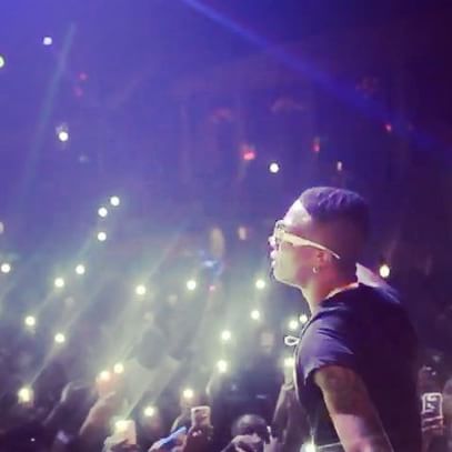 Wizkid Visits Afrika Shrine, Ikeja - You Will Be Shocked With What He Did When He Was Leaving