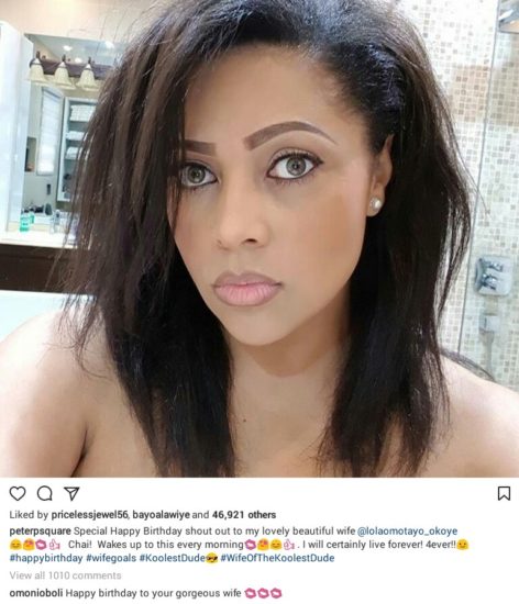 Peter Okoye Pens Down The Most Beautiful Words For His Wife Lola As She Celebrates Her  Birthday (Photos)