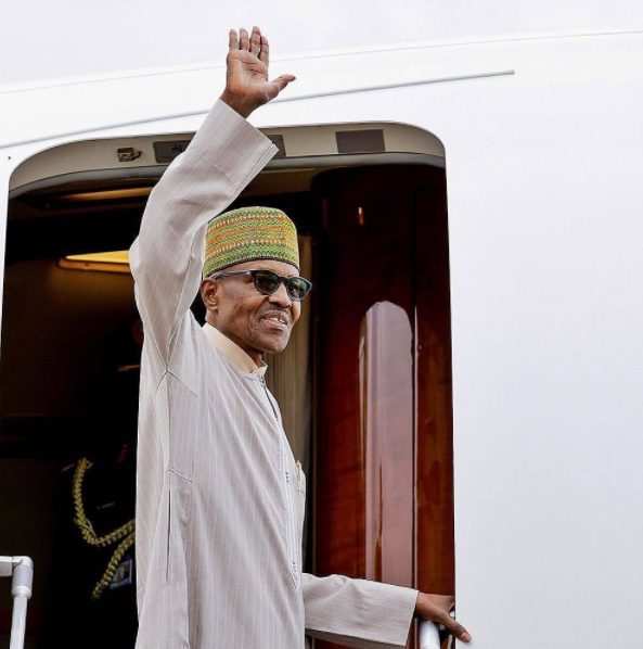 President Buhari In London, To Return To Nigeria Monday