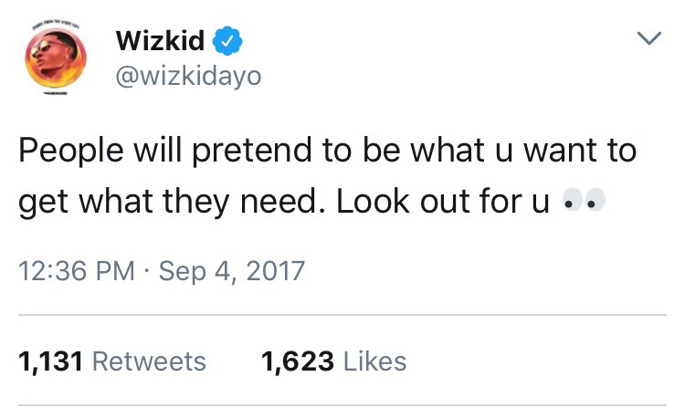 'If I Die Today; I Die A Legend' - Wizkid Reveals As He Battles Unknown Ailment