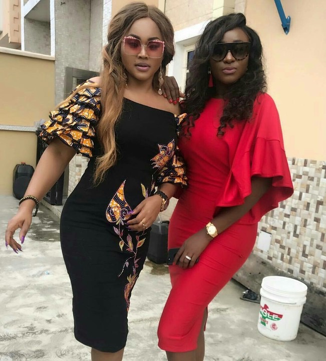 Mercy Aigbe, Uche Jombo, Ini Edo & Yvonne Nwosu In Adorable Photos Together