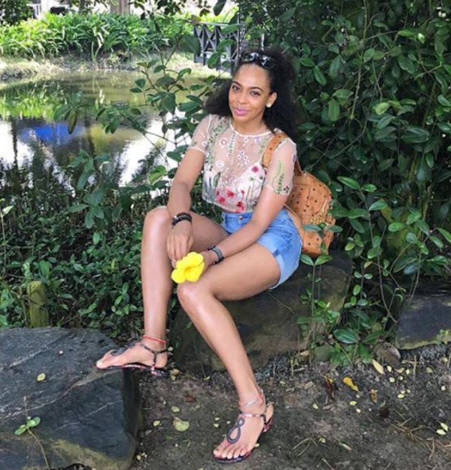TBoss Shows Off Her Midriff & Hot Pair Of Legs In New Photos