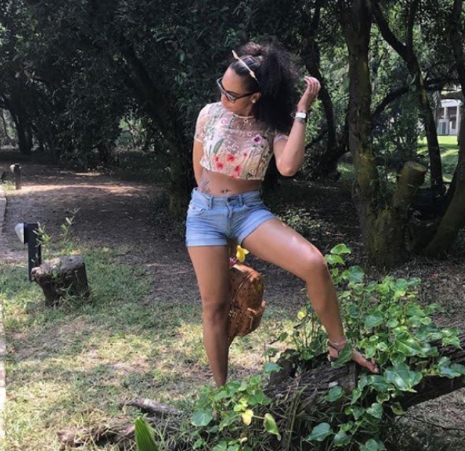 TBoss Shows Off Her Midriff & Hot Pair Of Legs In New Photos