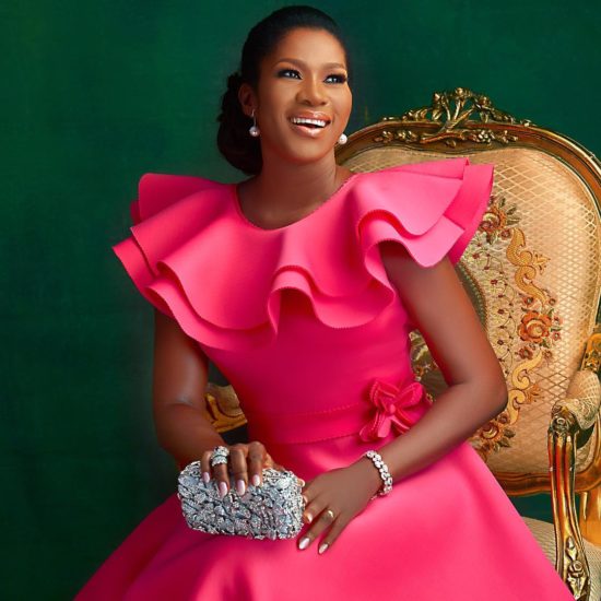 Check Out Actress Stephanie Okereke's Awe-Inspiring Outfit To MBGN 2017