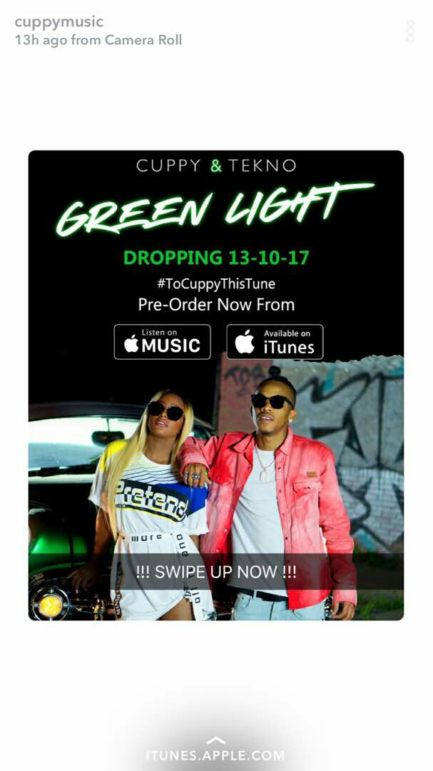 Anticipation!! DJ Cuppy Set To Drop A Banger Titled 'Green Light' Featuring Tekno Miles