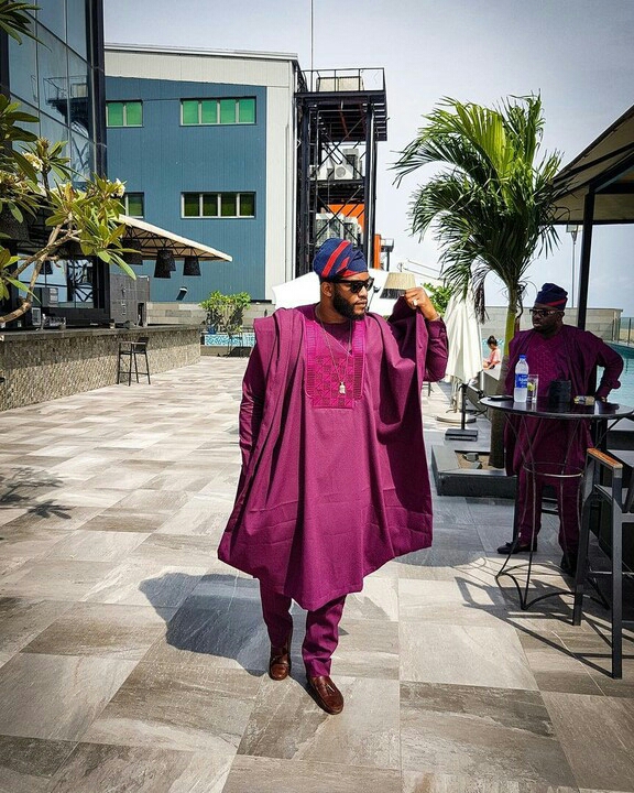 Photo News: Celebrities Storm Banky W And Adesua Etomi's Traditional Wedding