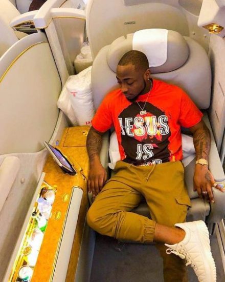 Davido Acknowledges Female Fan Who Customized His Picture On Her Credit Card