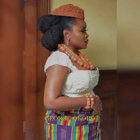 Photos From Omawumi's traditional wedding holding in Warri, Delta state