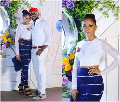 Adesua And Banky W Serve Couple Goals As They Attend Ciroc Nigeria All White Party