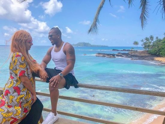 Iceberg Slim And Juliet ibrahim Are Having The Best Moment On Beacation At São Tomé Island (Photos)