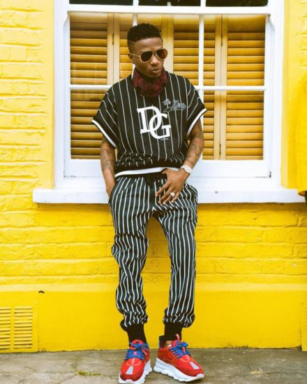 Wizkid Rocks Dolce And Gabbana In New Photos Days After Modelling For Them