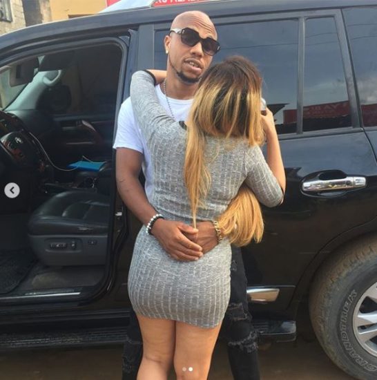 Nollywood Actor, Igwe Tupac Gets Romantic With Colleague (Photos)