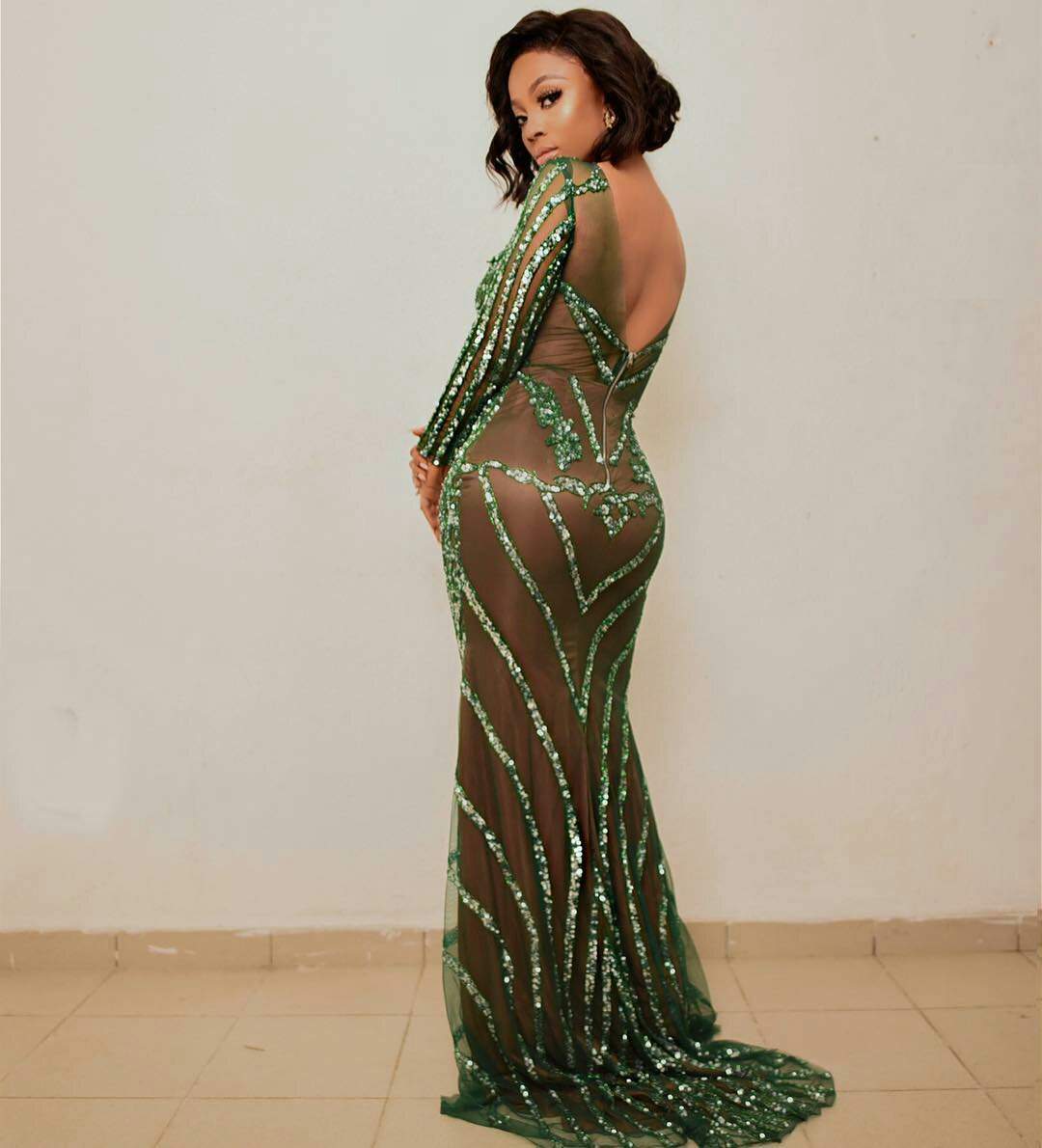 Check Out The Three Outfits Toke Makinwa Wore For #MBGN2018