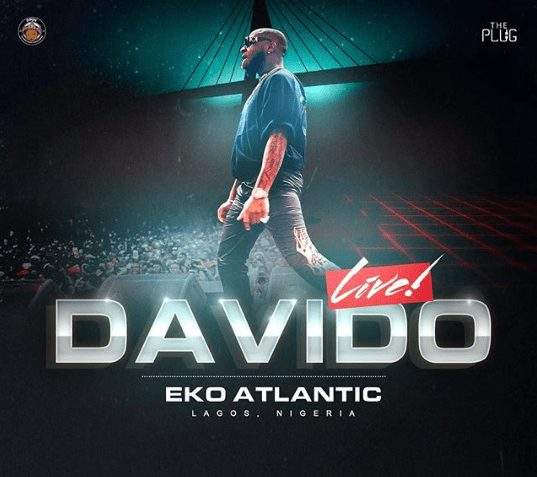 Davido's Grand Entrance At His Eko Atlantic Concert [Video]