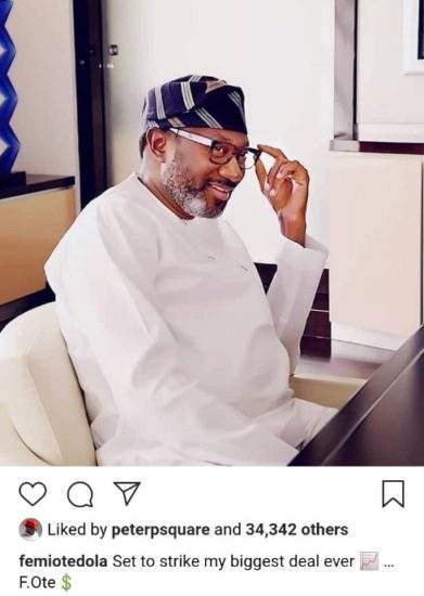 Femi Otedola Set To Strike 'Biggest Deal Ever' After Selling Forte Oil