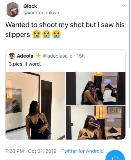 Man Wanted To Shoot His Shot On Twitter But What He Met Shocked Him... Even Us!