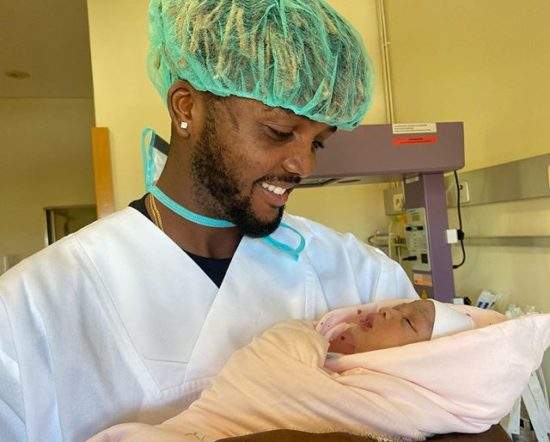 "I cant explain how I feel right now" - Super Eagle Defender, Chidozie Awaziem announces birth of his first child (photo)