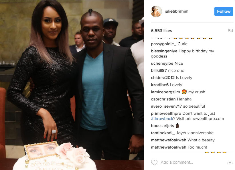 Guess the Nigerian rapper Juliet Ibrahim is dating