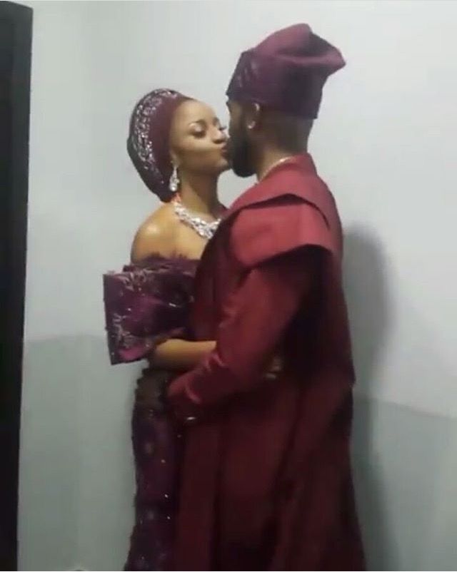 See Photo of Banky W and Adesua Etomi kissing at their Introduction