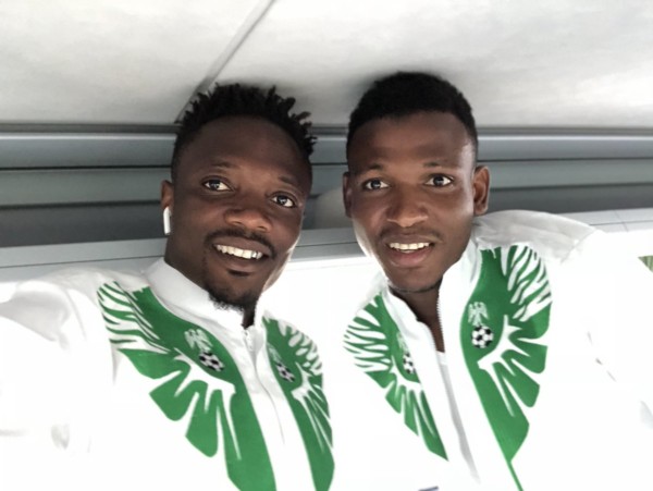 Super Eagles leave for Russia in Style