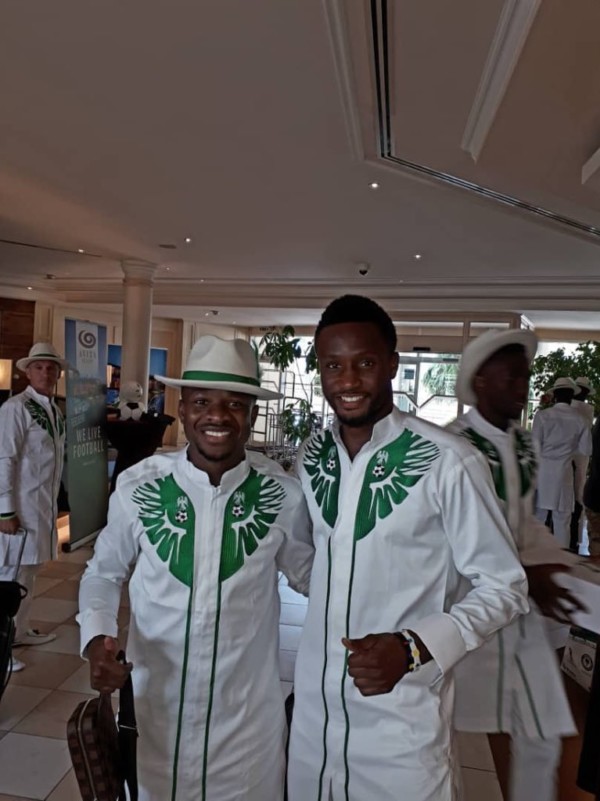 Super Eagles leave for Russia in Style