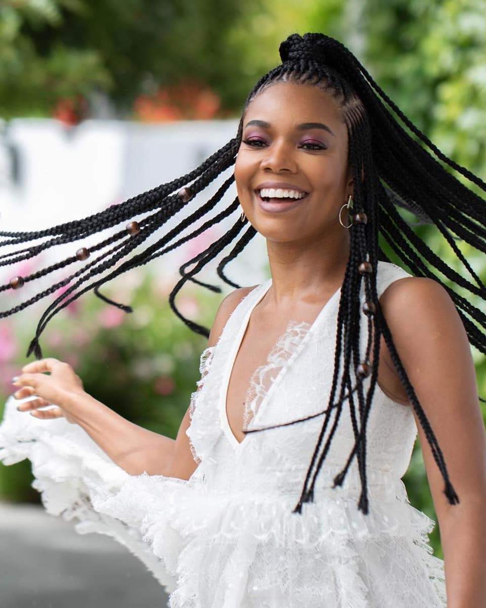 Here are 3 Ways to Rock Your Braids this Summer - According to Gabrielle Union-Wade!