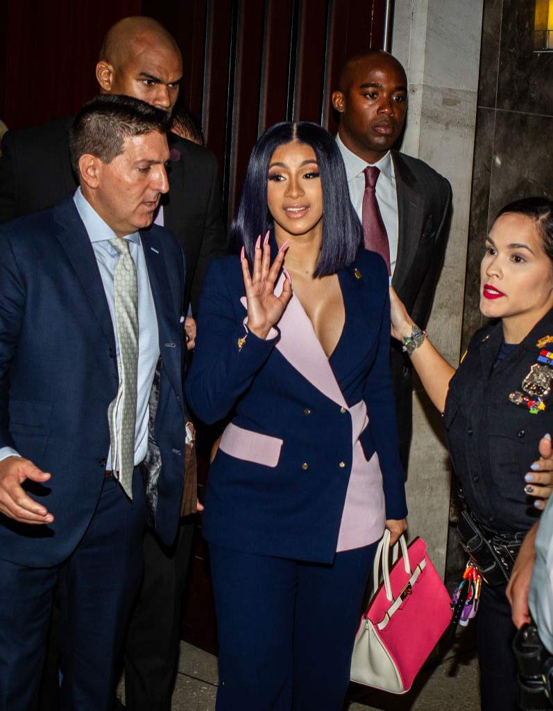 Cardi B arraigned, pleads Not Guilty to Felony Assault Charges