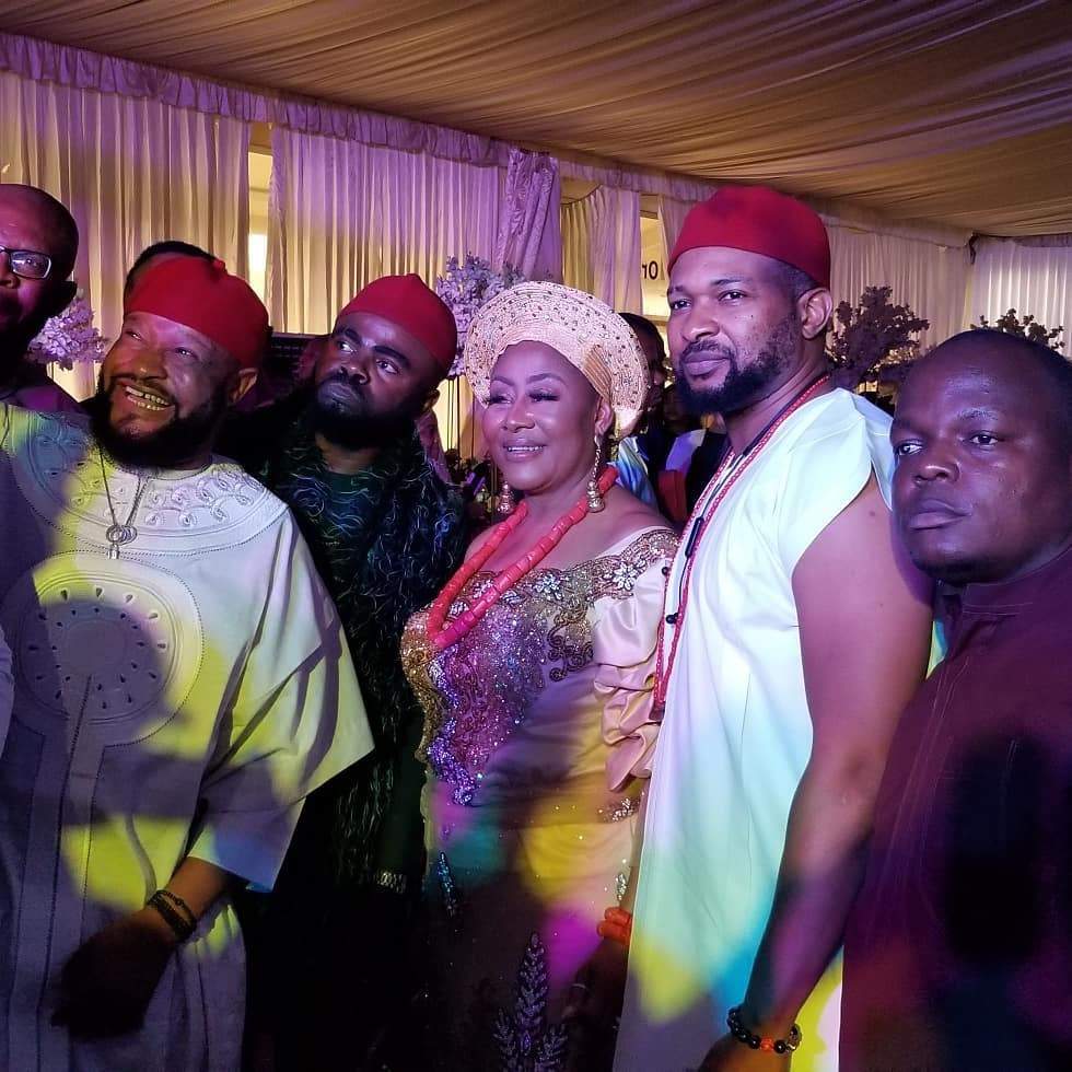 How Nollywood Turned Up for the Wedding of Ngozi Ezeonu's Daughter