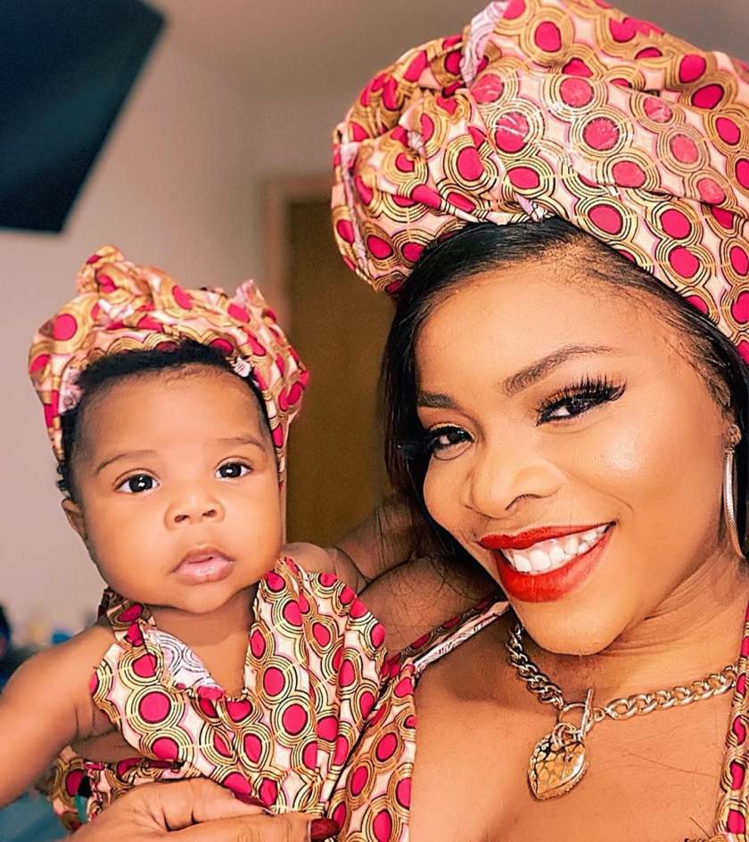 Laura Ikeji & her Mini-Me Laurel are Looking Pretty in new photos