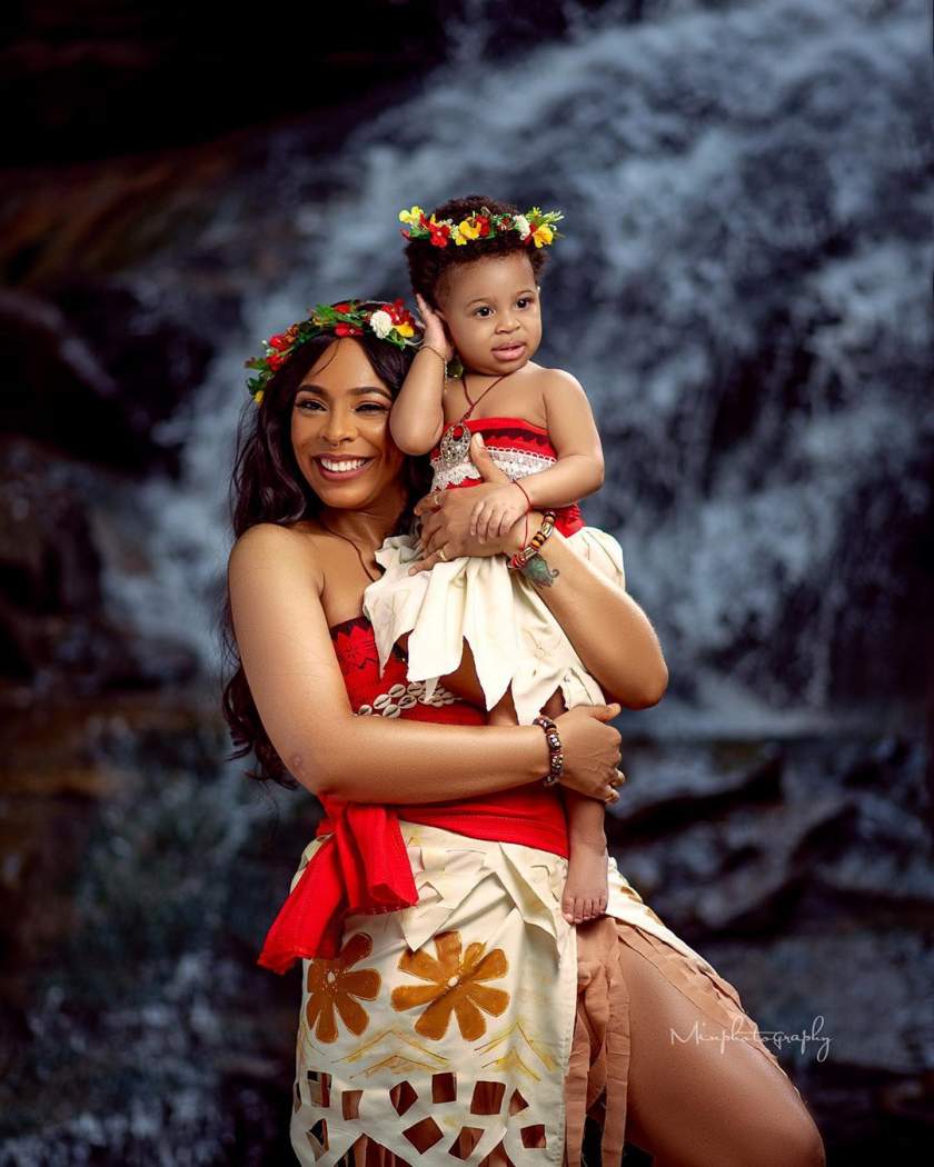 TBoss celebrates her daughter's first birthday with Moana inspired photoshoot