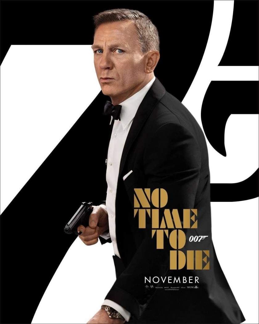 The Official Poster for James Bond's "No Time To Die" is Out!