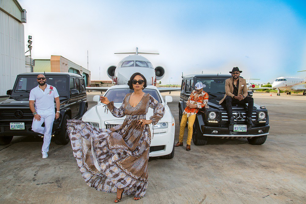 Leaked Photos: Banky W, Toke Makinwa and Tekno - The Secret Life Of The Fabulous Trio