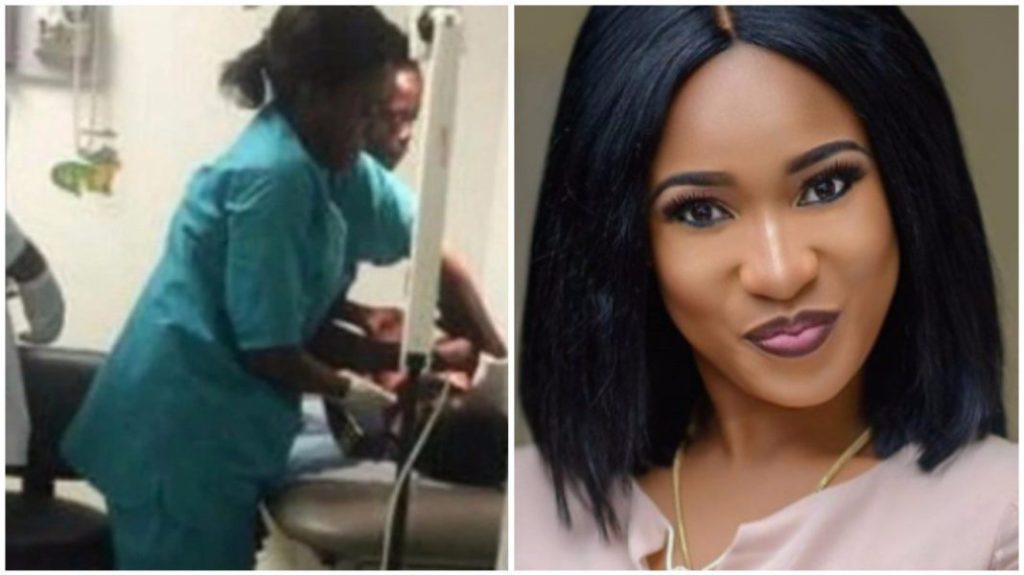 Tonto Dikeh Saves 13-Year-Old Pregnant Ghanaian Girl After Picture Went Viral
