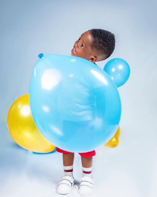 Tiwa Savage Shares Lovely Photos of Son Jamil As He Turns 2