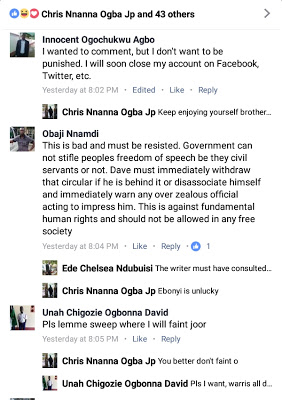 Ebonyi State Government Bans Civil Servants From Using Facebook,Twitter