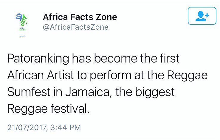 Patoranking Becomes First African Artiste to Perform at Reggae Sumfest In Jamaica