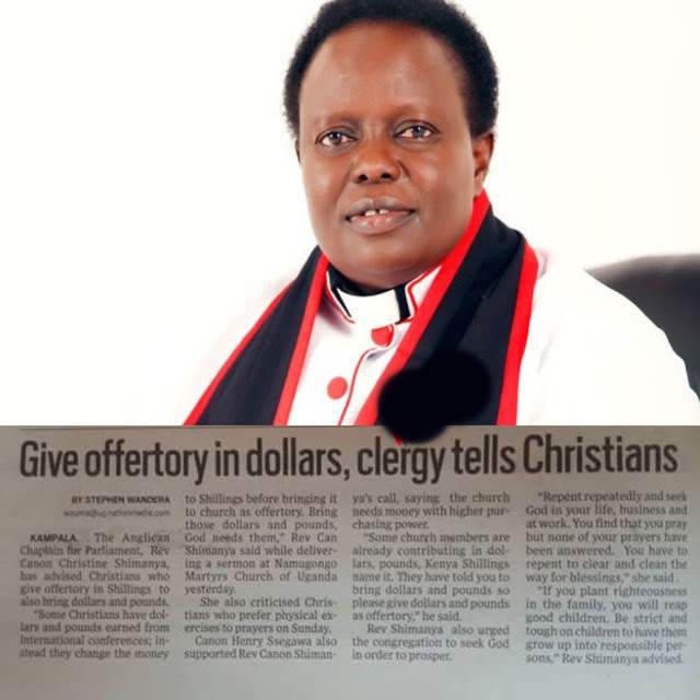Cleric Tells Congregants To Give Offerings In Dollars and Pounds Because God Needs Them